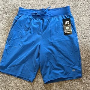Russell Athletic Men's Blue Athletic Shorts